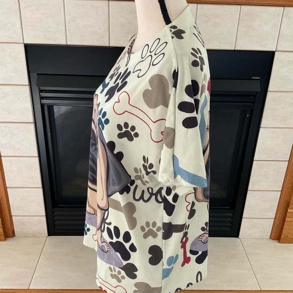 “Bad to the Bone” Short Sleeve Tee, Unisex, Sz XL - Picture 3 of 6